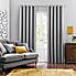 Montreal Grey Thermal Ultra Blackout Eyelet Curtains  undefined