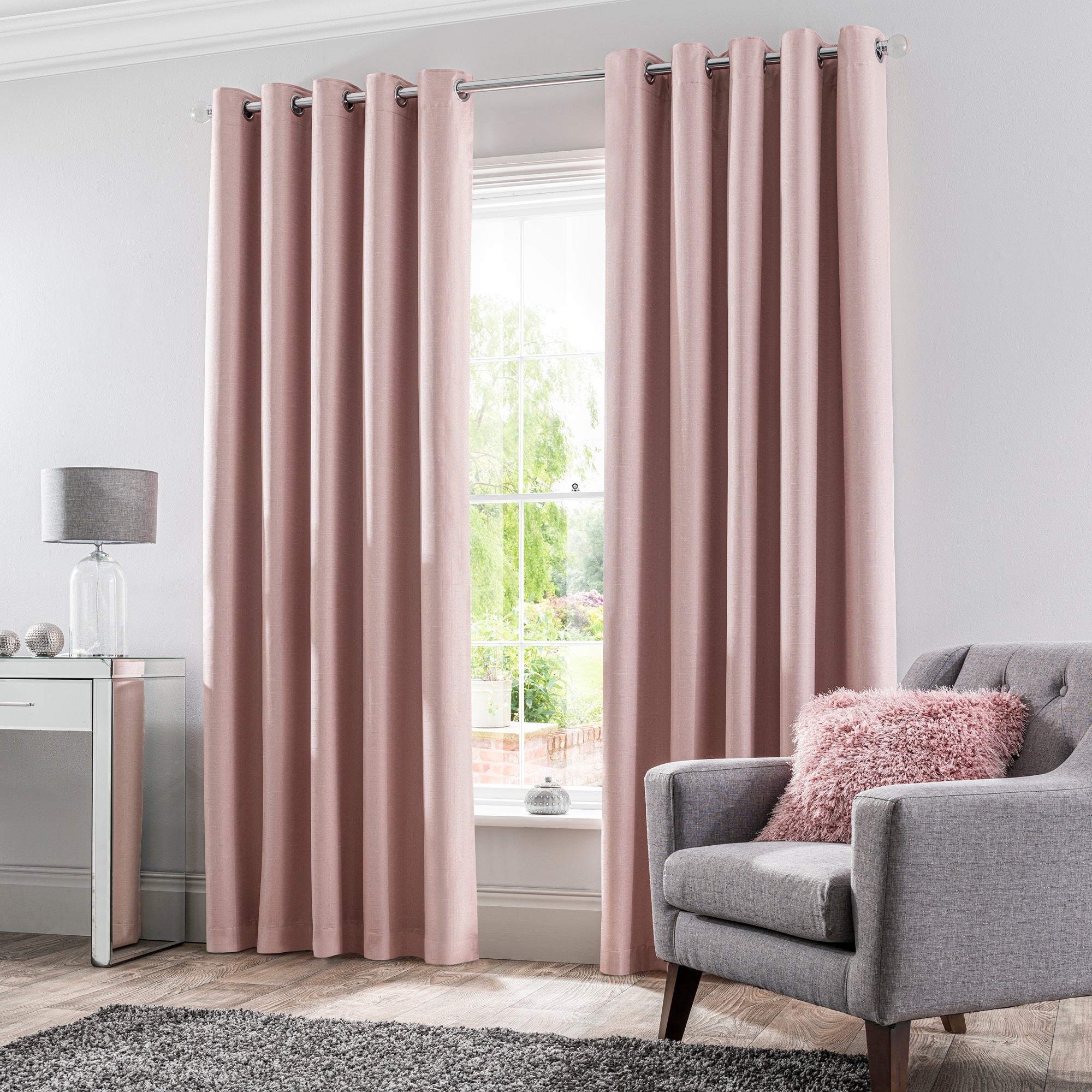 Montreal Ultra Blackout Eyelet Curtains | Dunelm