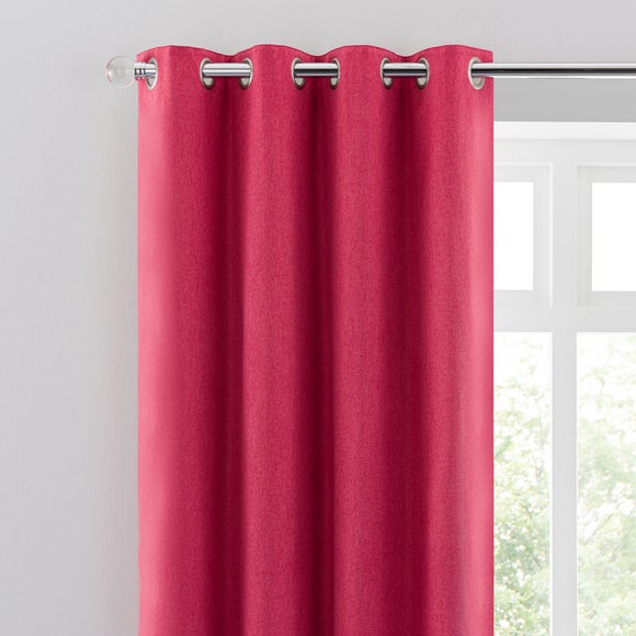 Dunelm pink outlet curtains