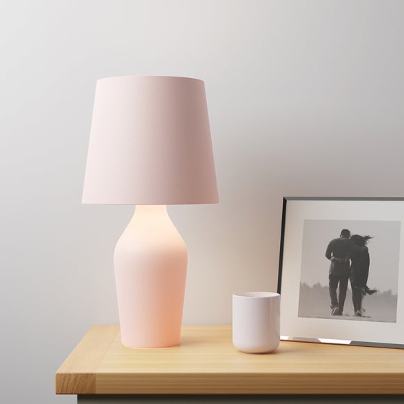 table lamp blush