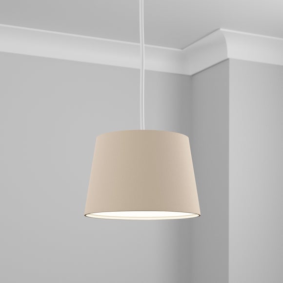 dunelm cream lamp shades