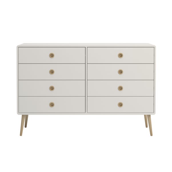 Softline 8 Drawer Wide Chest Dunelm