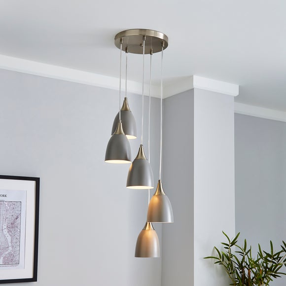 All Lighting | Dunelm | Page 12 5 Light Sugar Sand Tube Fitting | Dunelm