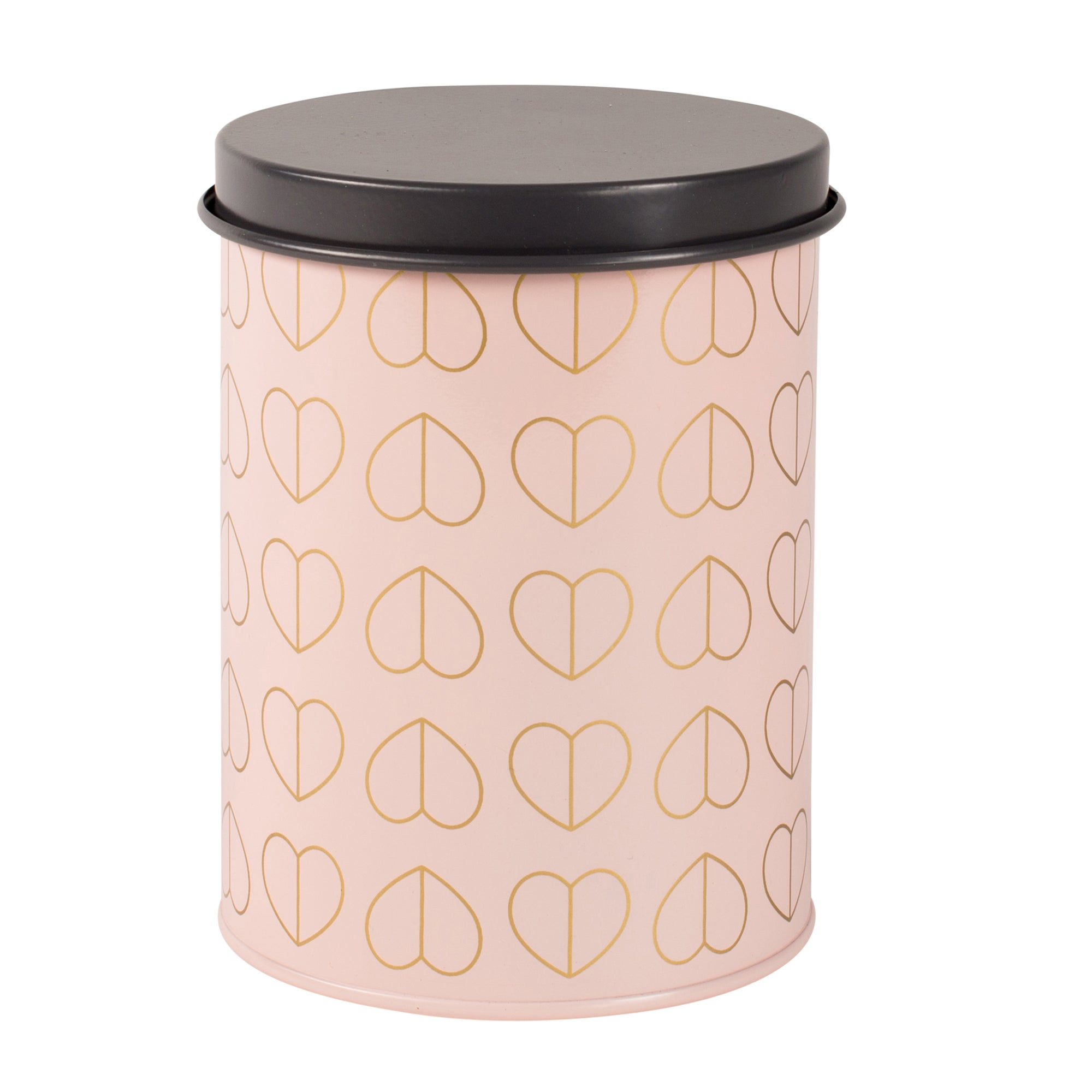 Beau And Elliot Blush Kitchen Canister Grey Pink And Gold