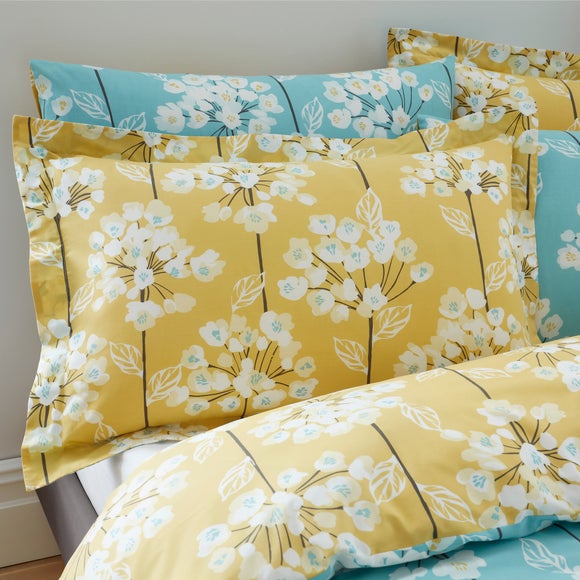 ochre pillow cases