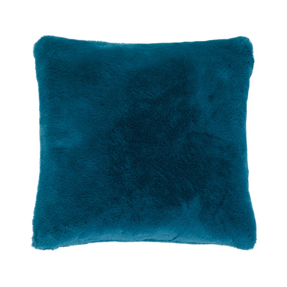 Dunelm faux fur clearance cushions