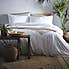 Appletree Cassia White 100% Cotton Duvet Cover and Pillowcase Set  undefined