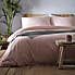 Appletree Cassia Coral 100% Cotton Duvet Cover and Pillowcase Set  undefined