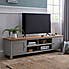 Bromley Grey Extra Wide TV Stand Grey