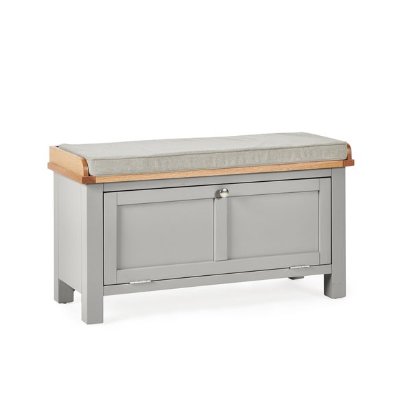 shoe storage bench with cushion dunelm