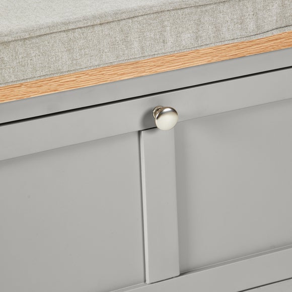 shoe storage bench with cushion dunelm