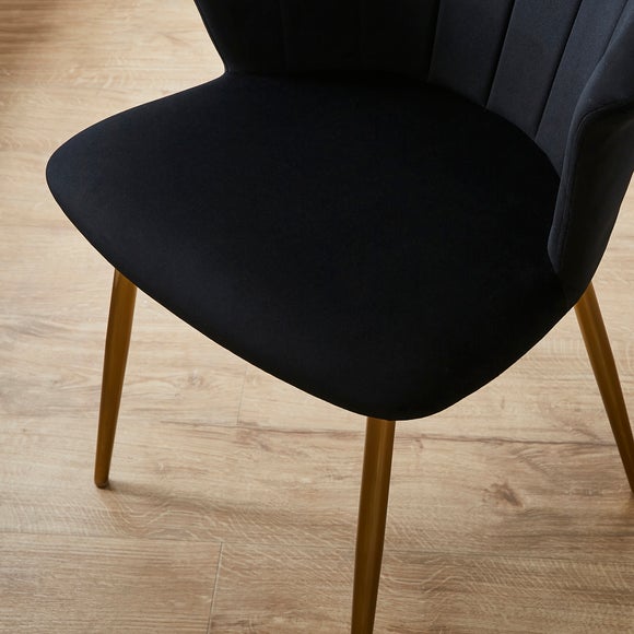 Kendall Velvet Chair Dunelm