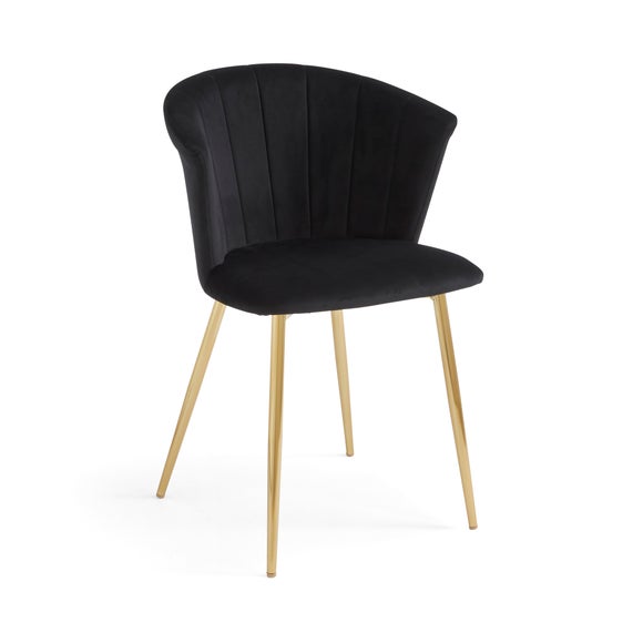 Kendall Velvet Chair Dunelm
