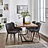 Montreal Set of 2 Dining Chairs Black