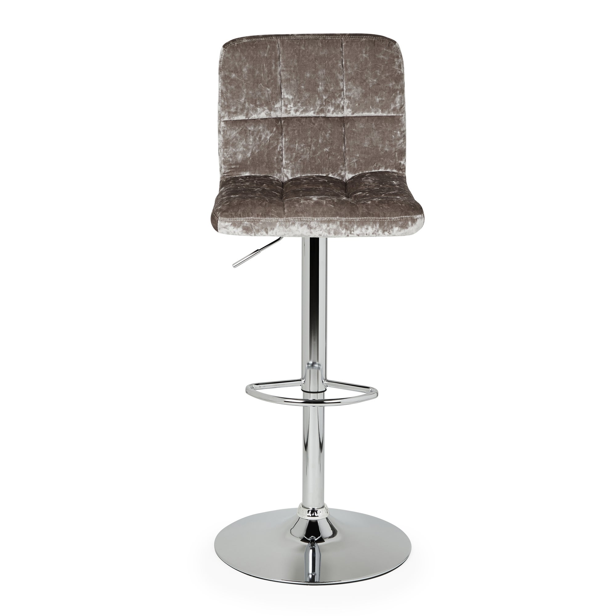 Jasmine Crushed Velvet Bar Stool 