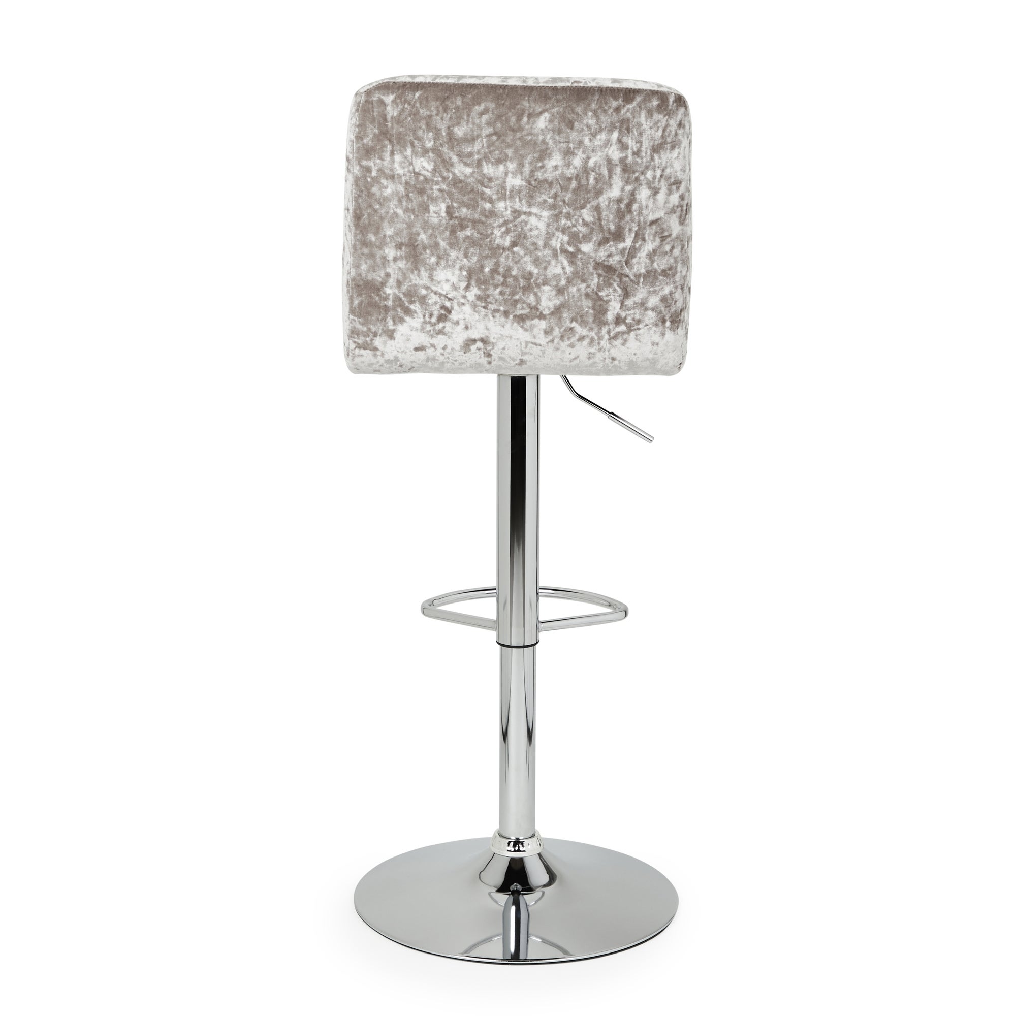 Jasmine Crushed Velvet Bar Stool Dunelm