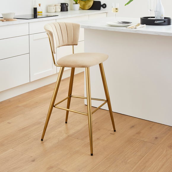 Dunelm gold bar stool new arrivals