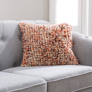 Ava Textured Square Cushion