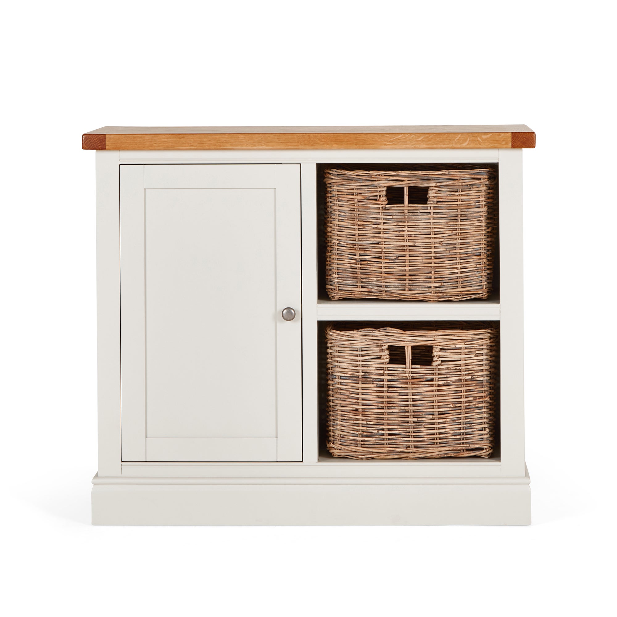 Compton Ivory Small Sideboard with Baskets