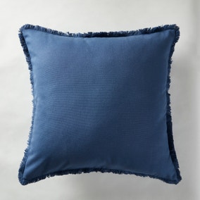 Aida Fringed Cotton Cushion Cover