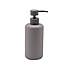 Elements Soft Touch Grey Lotion Dispenser Grey