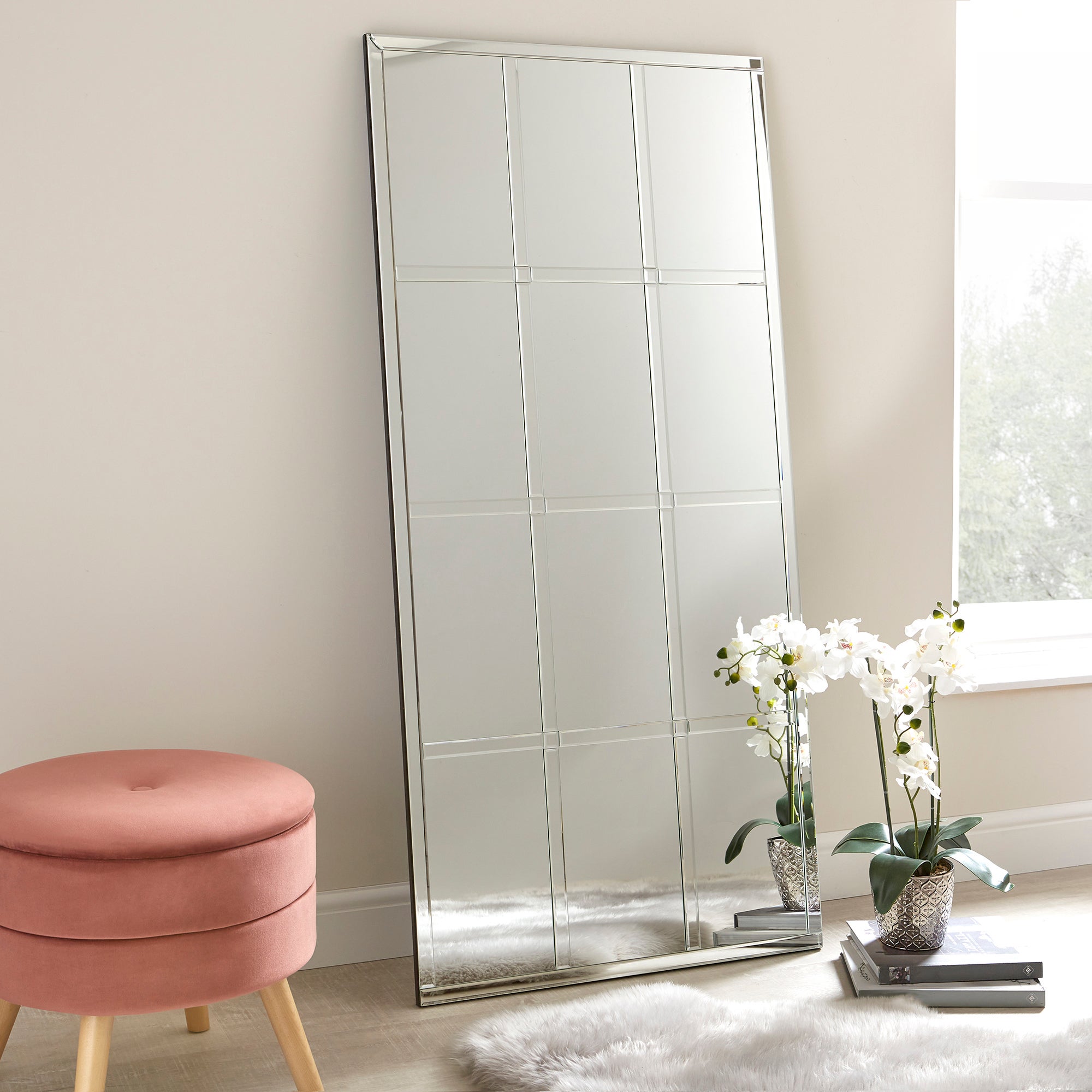 Floor Standing Mirror Full Length Floor Mirrors Long Mirror Dunelm