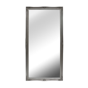 Silver Swept Large Leaner Mirror 176x90cm 