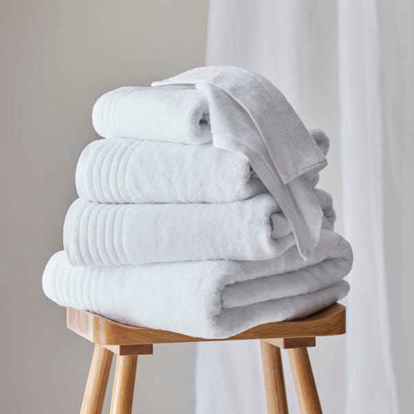 Dorma TENCEL™ Sumptuously Soft Snow Towel image 1 of 7