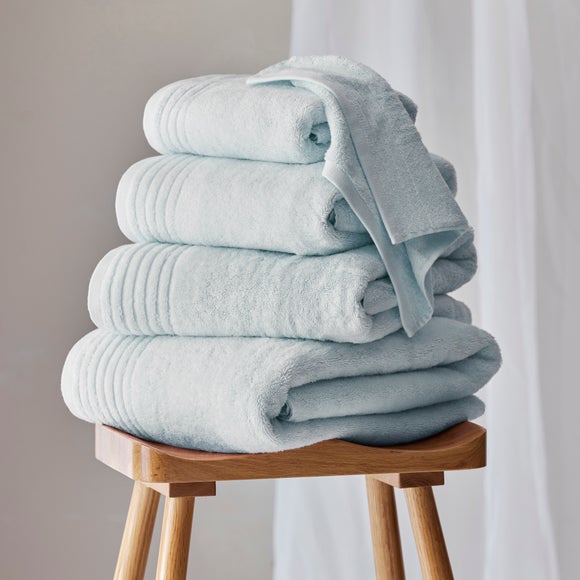 Dorma Sumptuously Soft Duck Egg Towel Dunelm