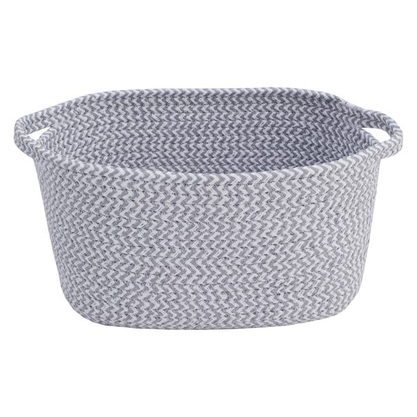 Light Grey Rope Basket image 1 of 2