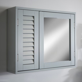 Grey Tuscany Double-Door Cabinet