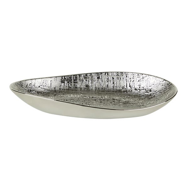 Silver Romano Oval Dish Silver