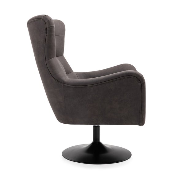 roan pu leather swivel chair