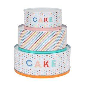 Dunelm Rainbow Cake Tins