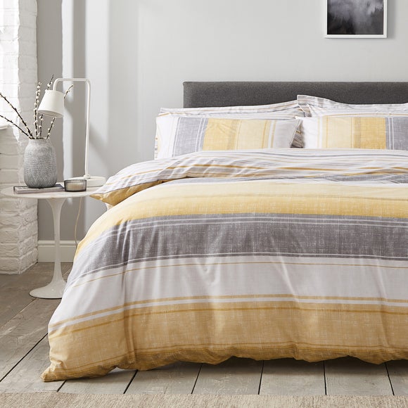 dunelm ochre bedding