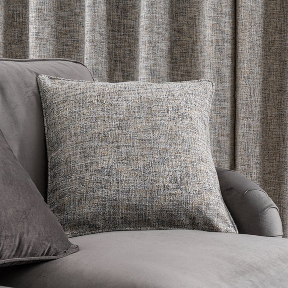 Harlow Natural Eyelet Curtains Dunelm