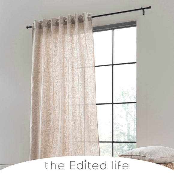 Cartmel Linen Natural Curtains Dunelm   30688048 Alt01 