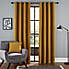 Wynter Old Gold Thermal Eyelet Curtains  undefined