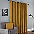 Wynter Old Gold Thermal Eyelet Curtains  undefined
