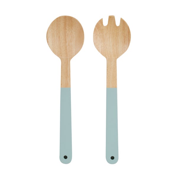 Lucy Goose Wooden Salad Spoons image 1 of 2