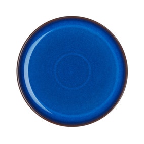 Denby Imperial Blue Coupe Dinner Plate