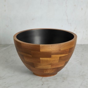 Large Wooden Acacia Bowl