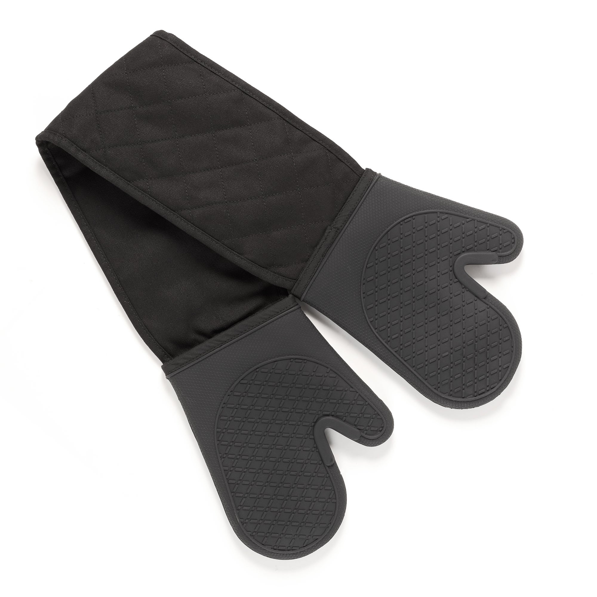 Cotton & Silicone Oven Gloves | Oven Mitts | Dunelm
