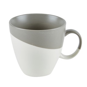 Pastel Grey Dipped Mug