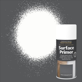 Rust-Oleum Matt White Spray Surface Primer 150ml