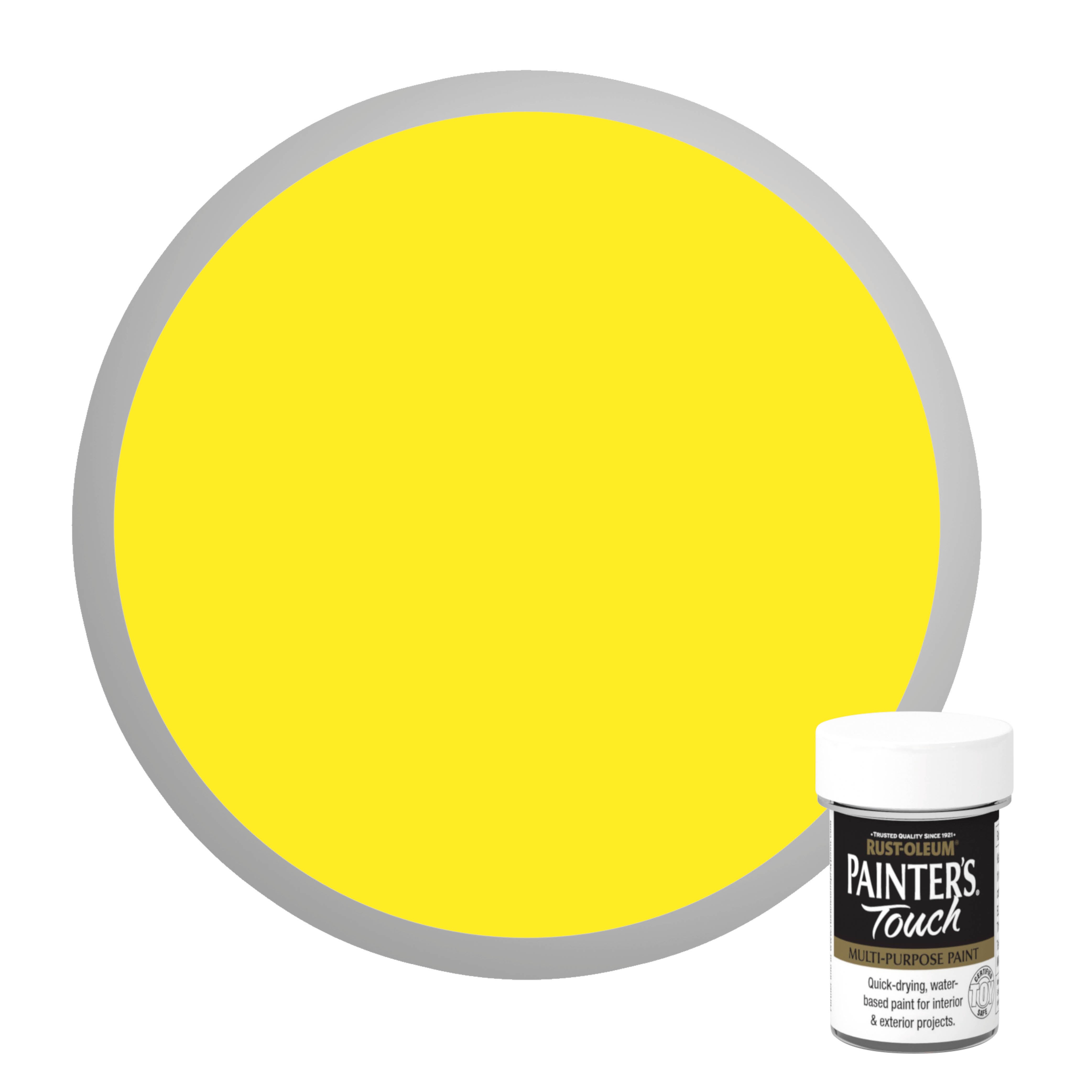 Rust-Oleum Painter's touch Gold effect Multi-surface paint, 20ml