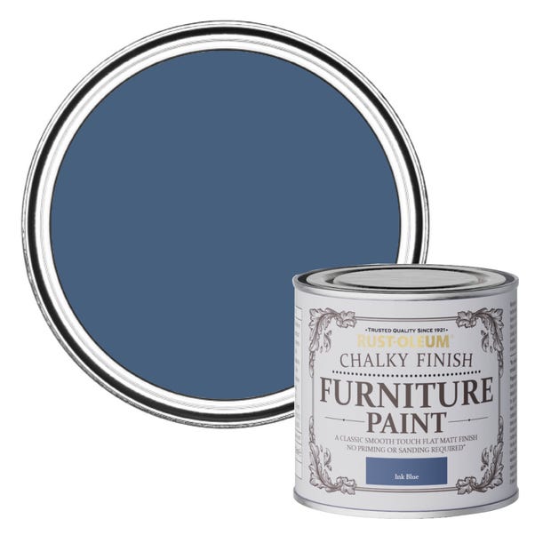 Rust-Oleum Ink Blue Matt Furniture Paint image 1 of 7