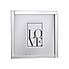 Mirrored Floating Frame Square 6" x 4" (15cm x 10cm) Silver