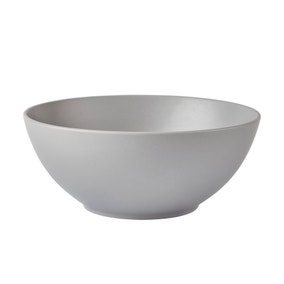 Stoneware Charcoal Serving Bowl
