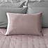 Sheen Pink Velvet Boudoir Cushion Blush